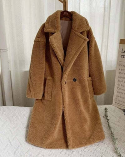 Manteau Glamour en Fourrure - Élégance et Chaleur