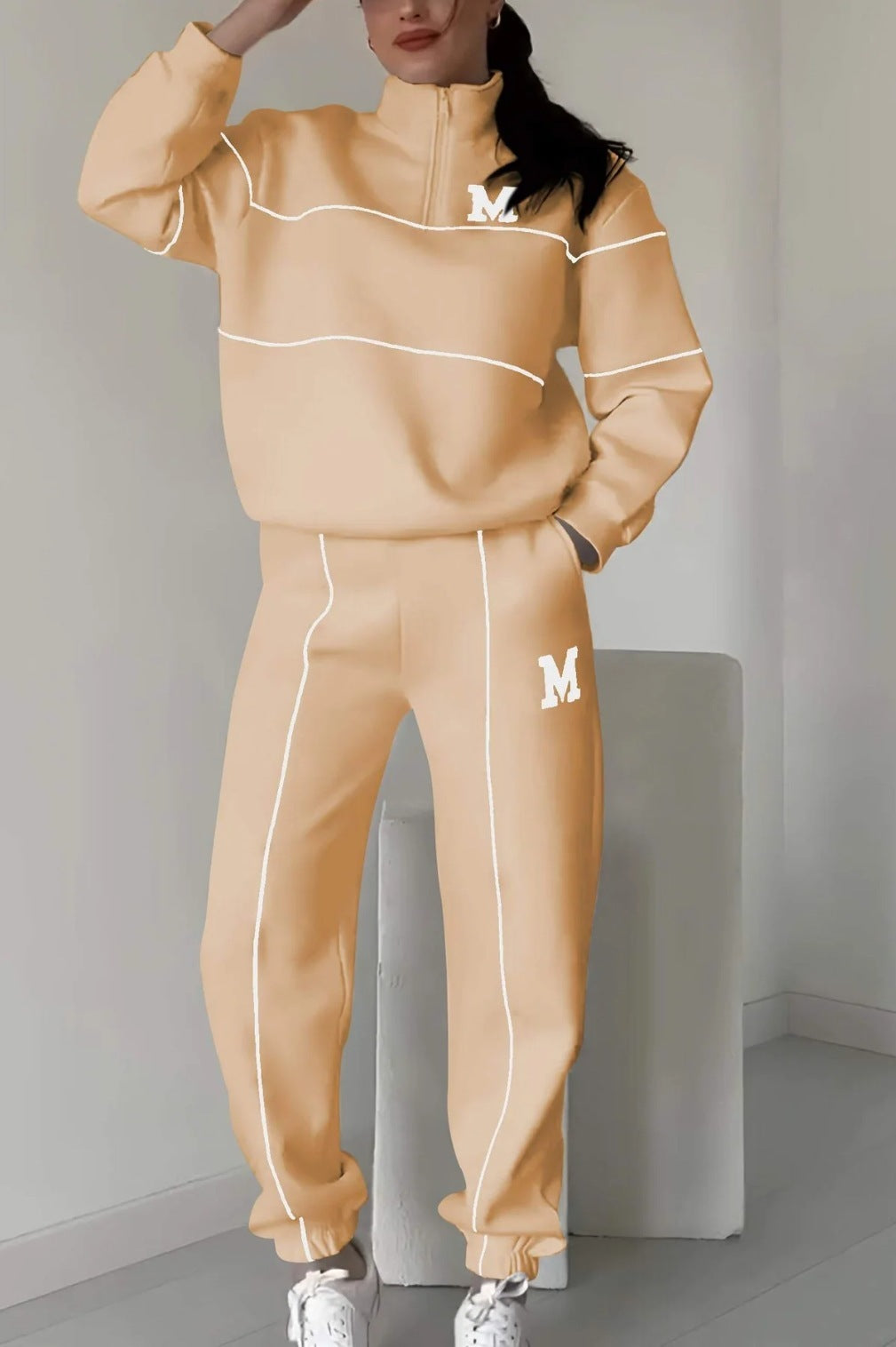 Ensemble Sweatshirt et Jogging Confort Décontracté