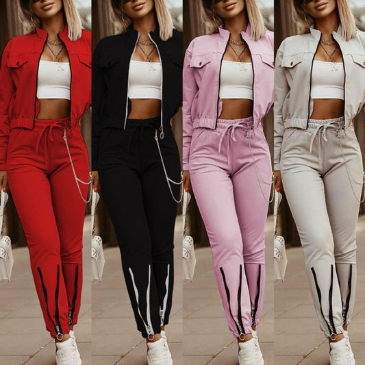 Ensemble Casual Chic Slim Fit