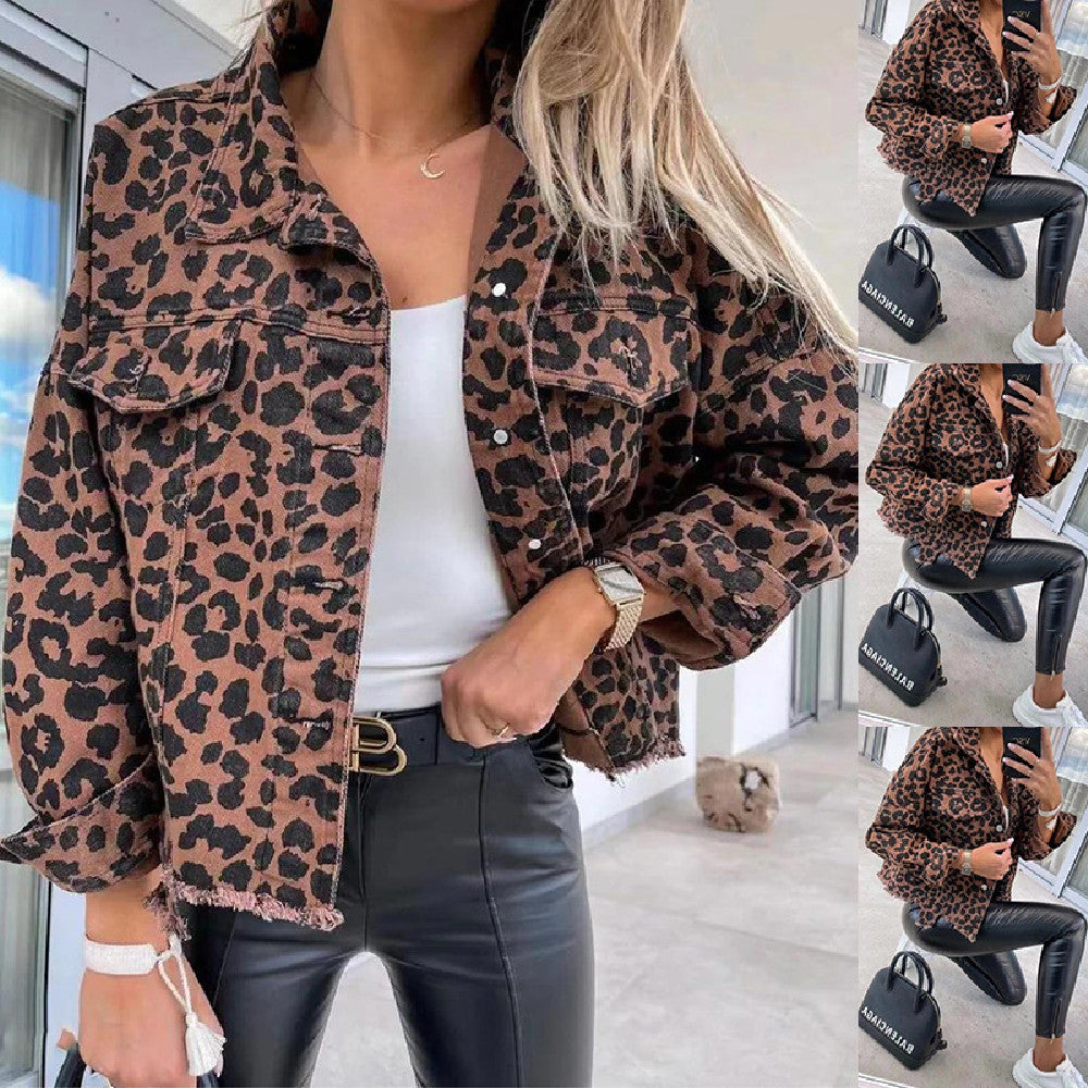Veste Élodie Léopard