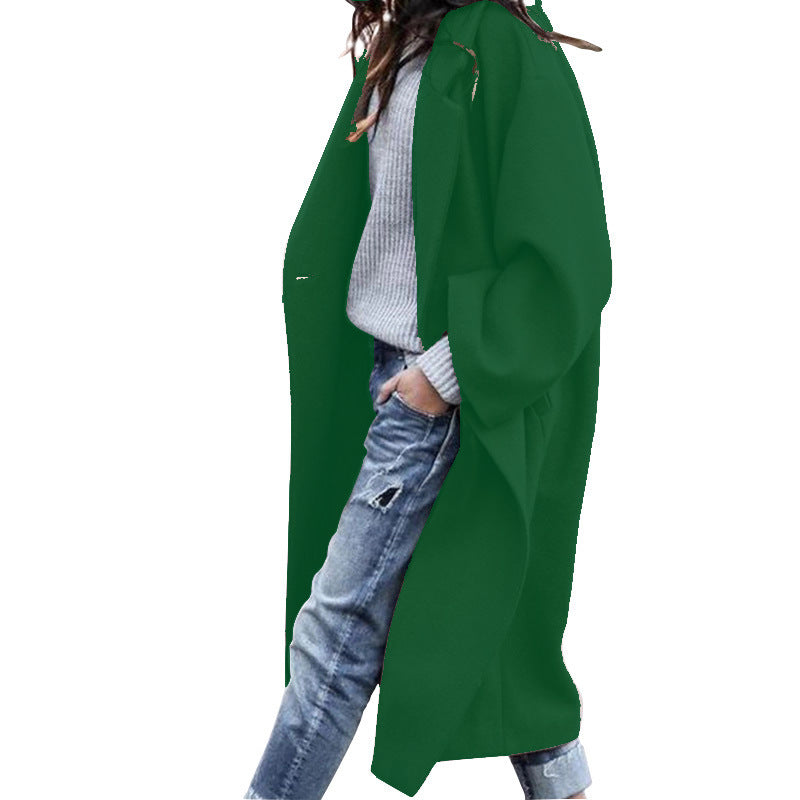 Manteau Evelyn Élégant avec Poches