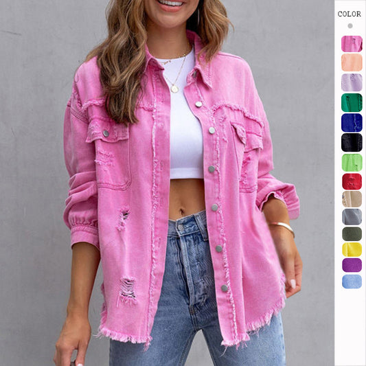 Veste Chemise Leyna Style Urbain et Confort