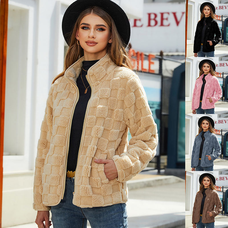 Veste En Polaire – Cardigan Zippé Hiver