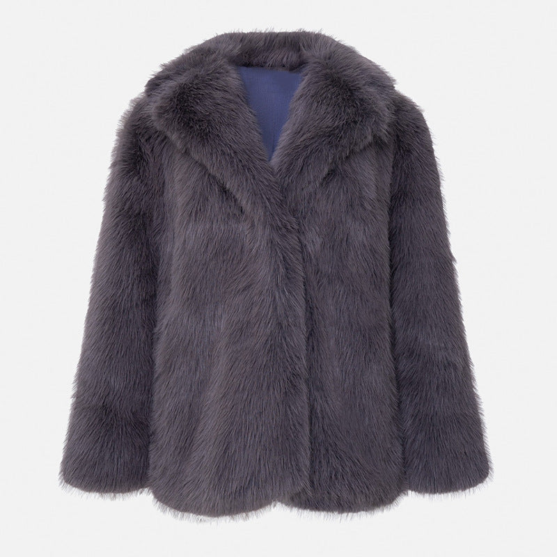 Manteau Court Uni - Élégance et Style