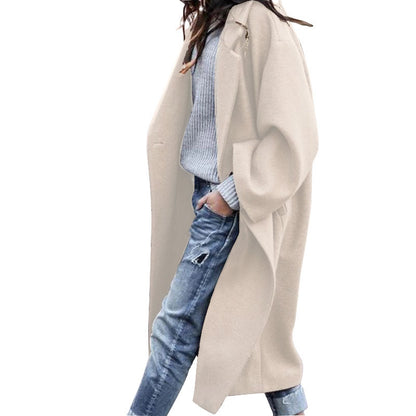 Manteau Evelyn Élégant avec Poches