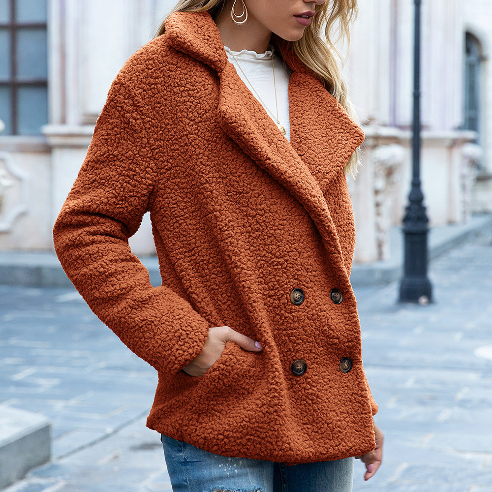 Manteau Fluffy Décontracté – Chaleur et Style Hivernal