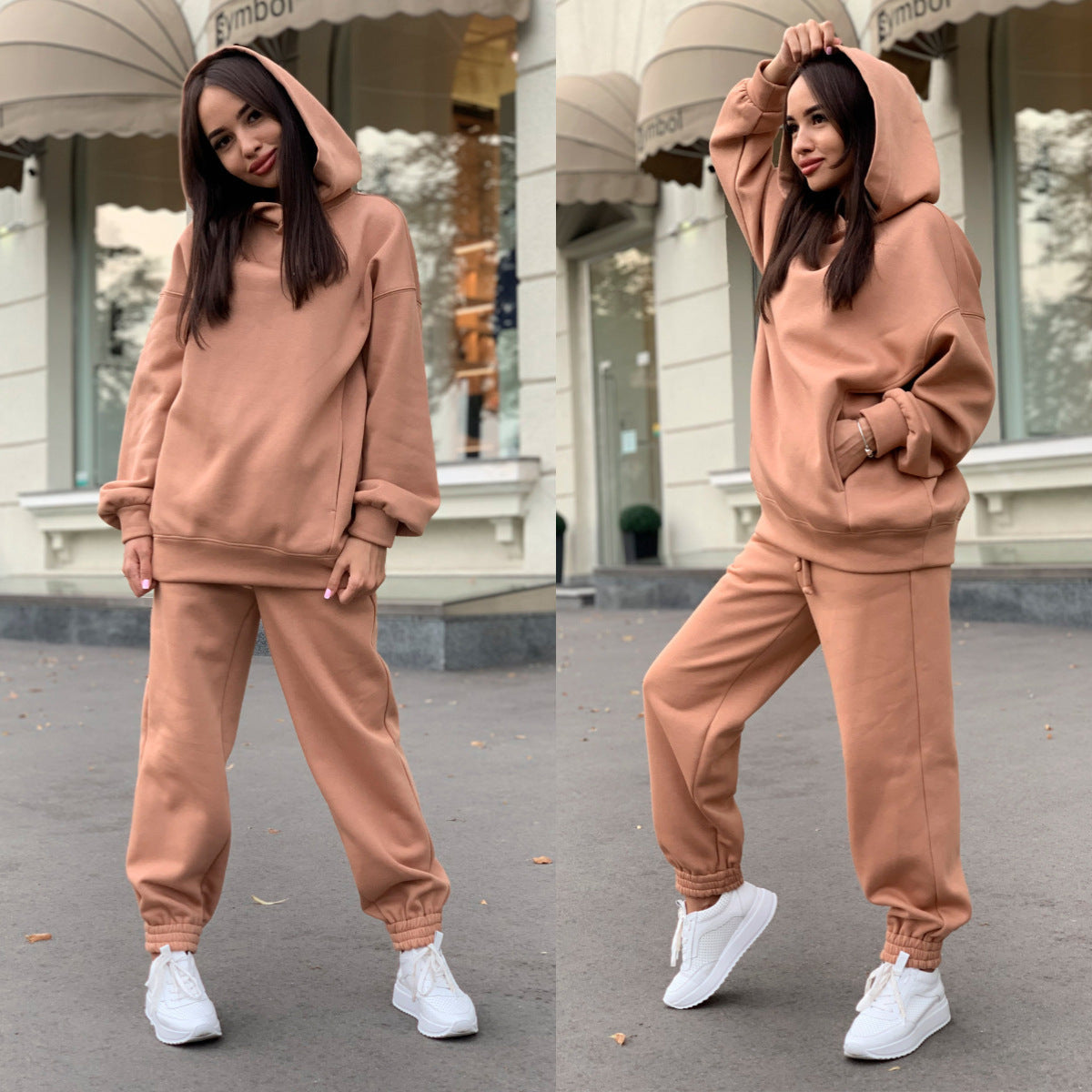 Ensemble Hoodie Décontracté Chic