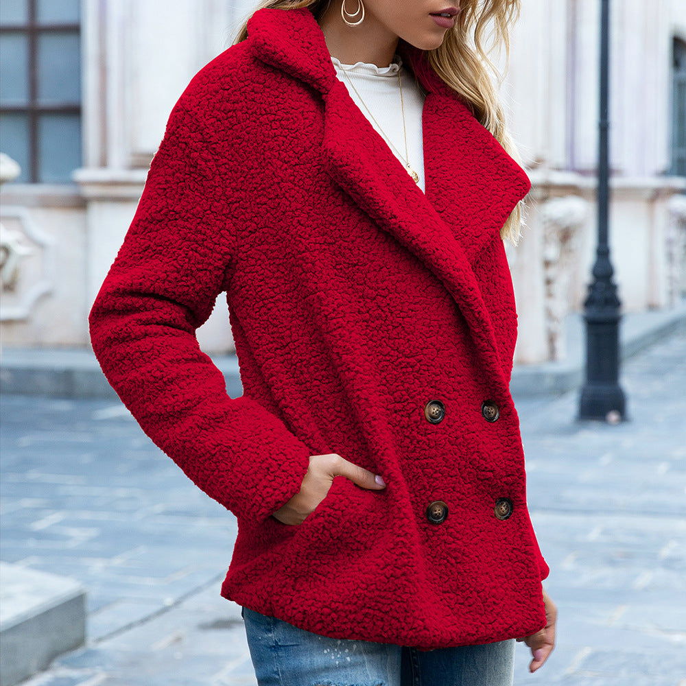 Manteau Fluffy Décontracté – Chaleur et Style Hivernal