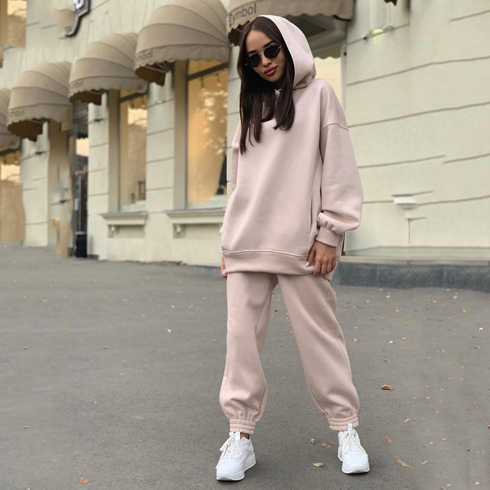 Ensemble Hoodie Décontracté Chic