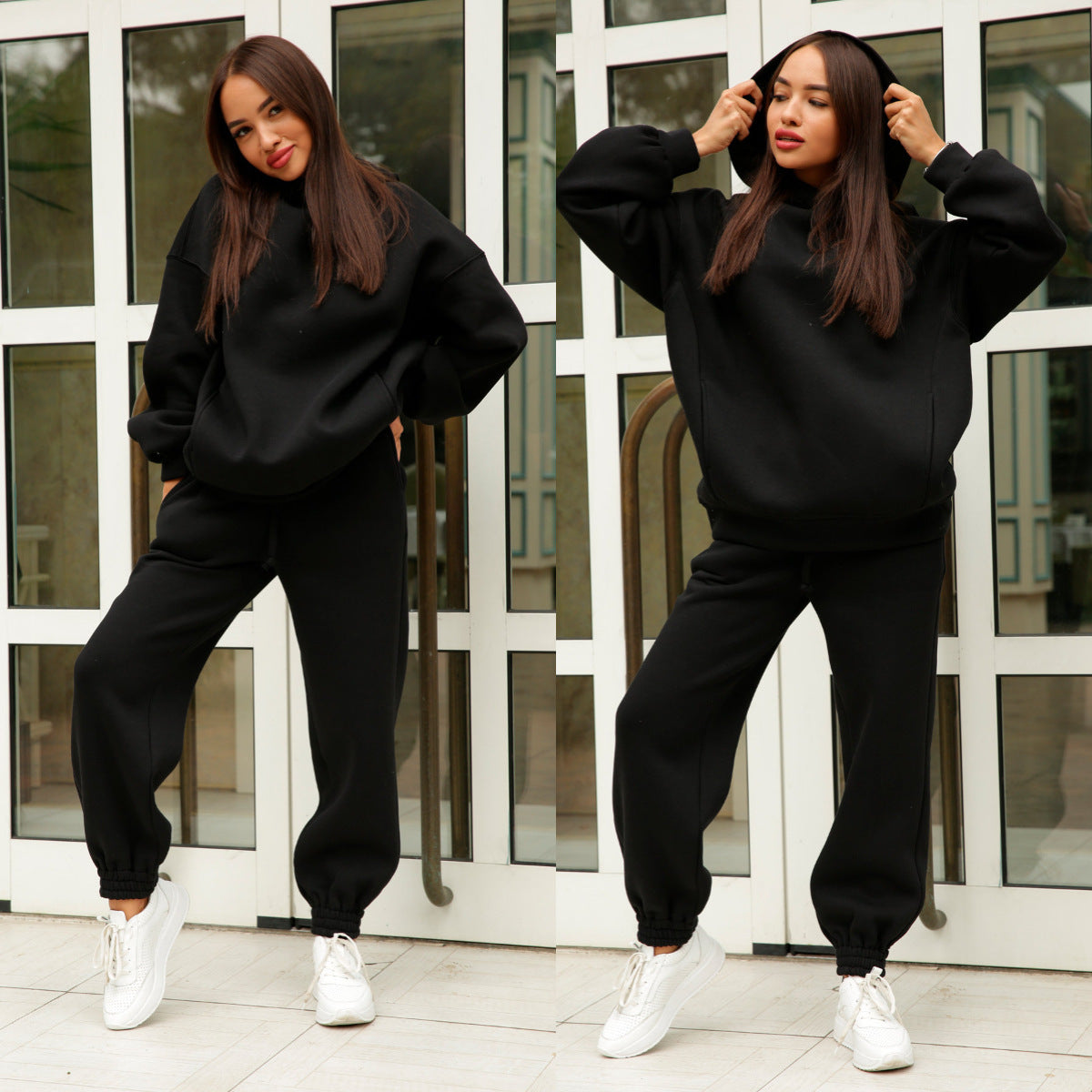 Ensemble Hoodie Décontracté Chic