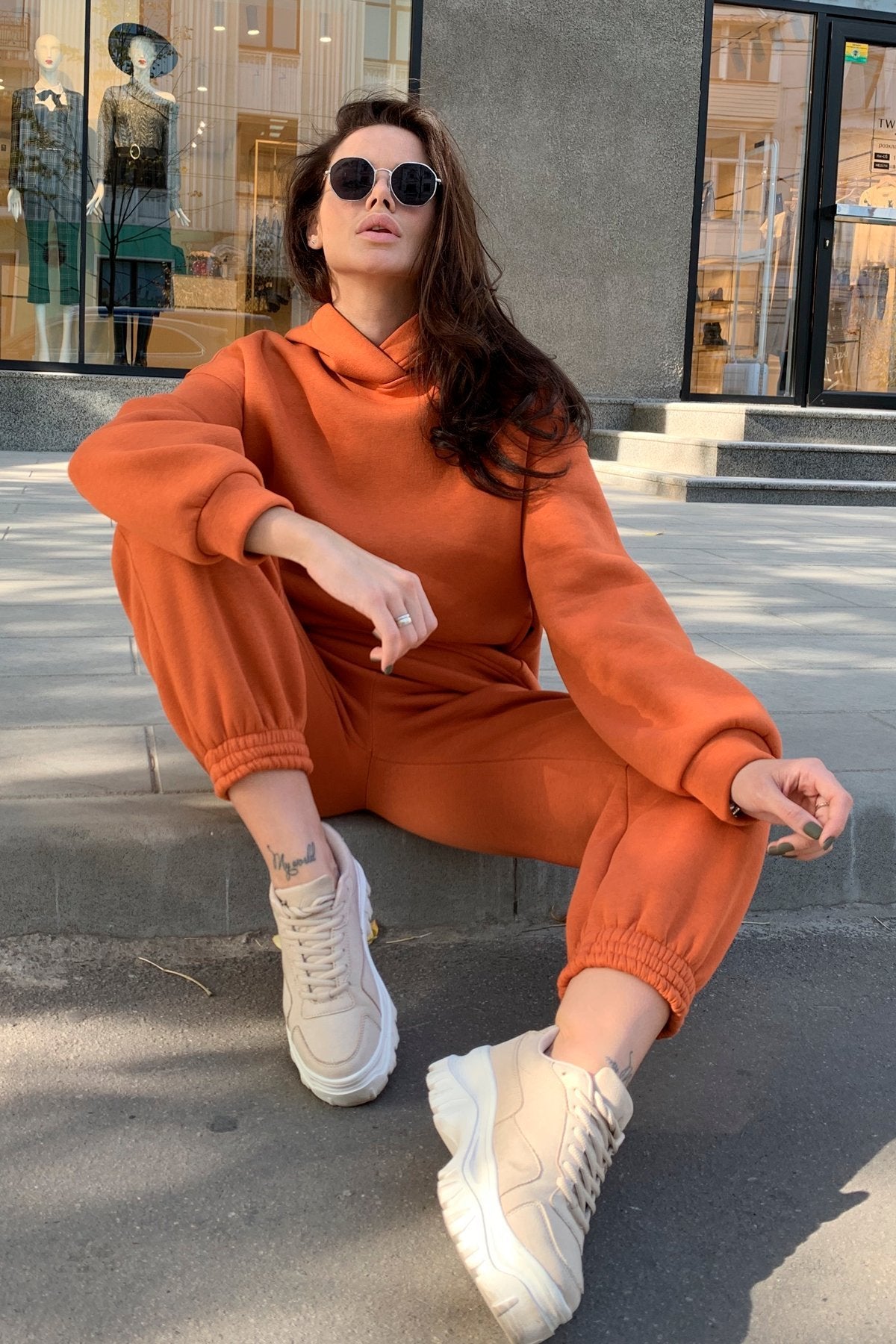 Ensemble Hoodie Décontracté Chic