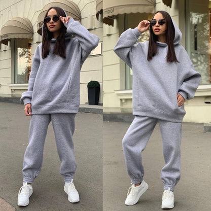 Ensemble Hoodie Décontracté Chic
