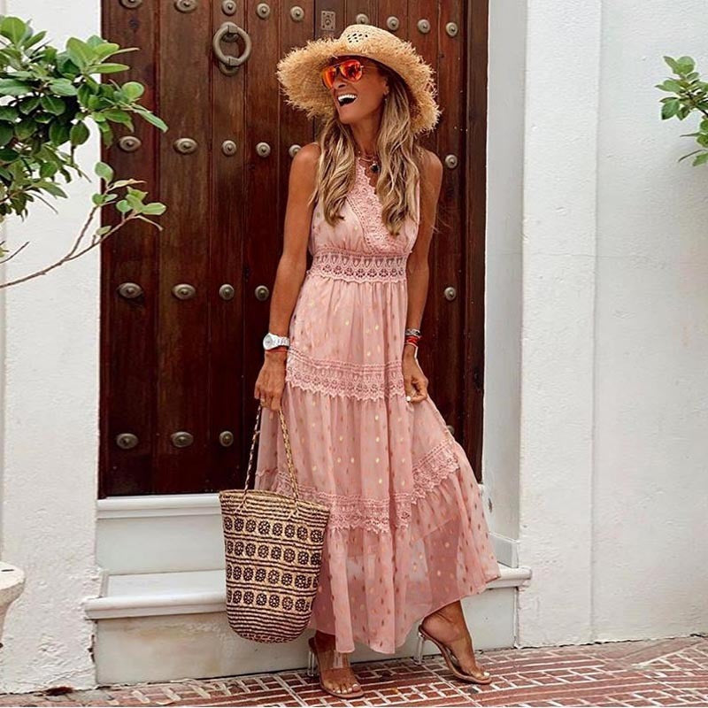 ISLA ROMANTICA–  ROBE DENTELLE BOHEME